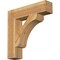 Ekena Millwork Legacy Block Rough Sawn Bracket, Western Red Cedar, 6"W x 28"D x 28"H BKT06X28X28LEC05RWR - alternate 1